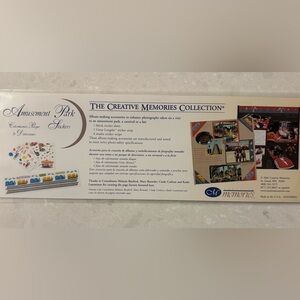 Creative Memories Amusement Park Sticker Collection